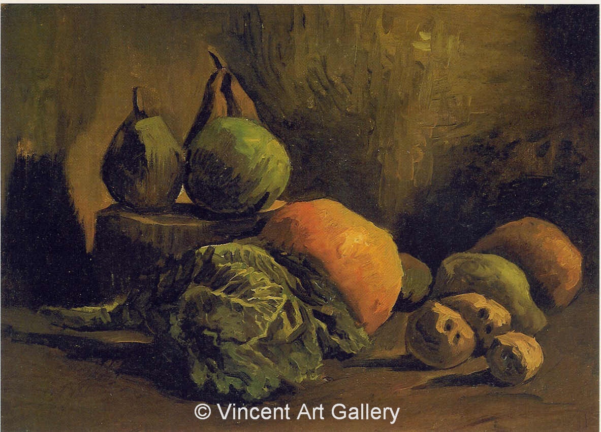 JH 928 - Still Life with Vegetables and Fruit